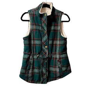 Maurices Green,Red,White Vest-Small